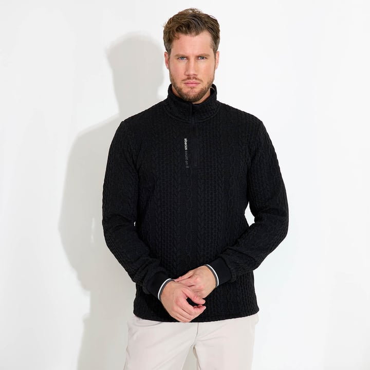 M Woburn Midlayer Black Abacus M Woburn Midlayer Black Abacus