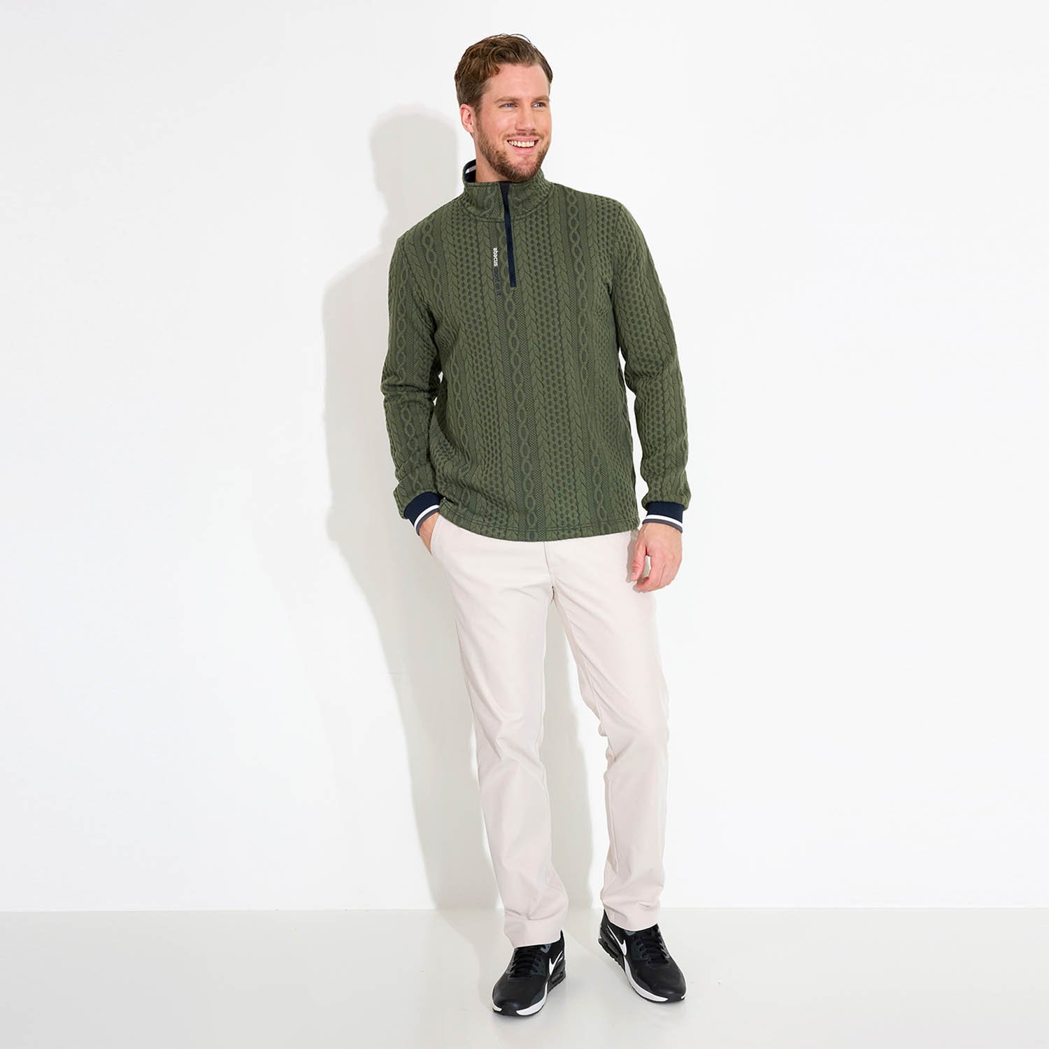 M Woburn Midlayer Grün Abacus