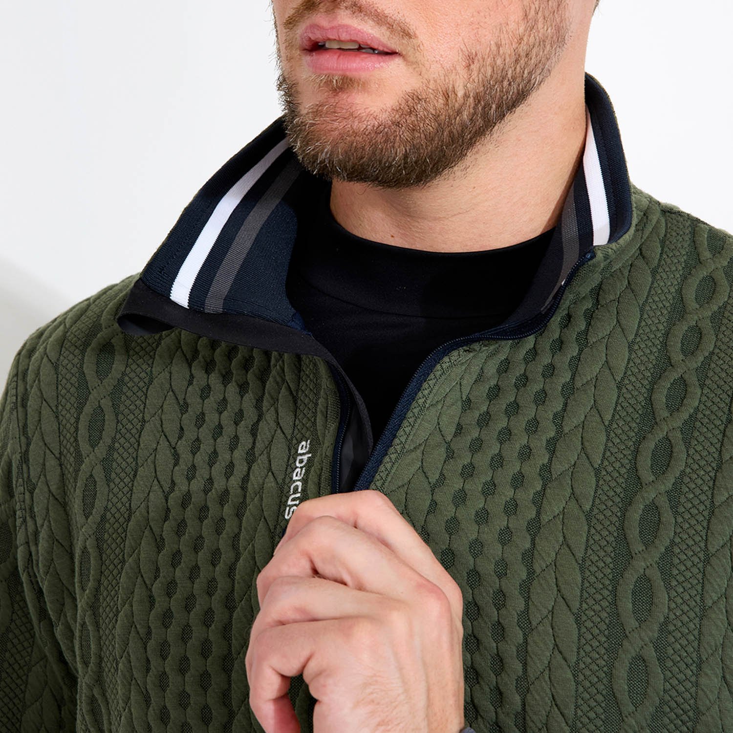 M Woburn Midlayer Grün Abacus