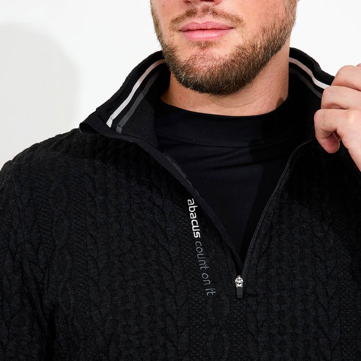 M Woburn Midlayer Black Abacus M Woburn Midlayer Black Abacus