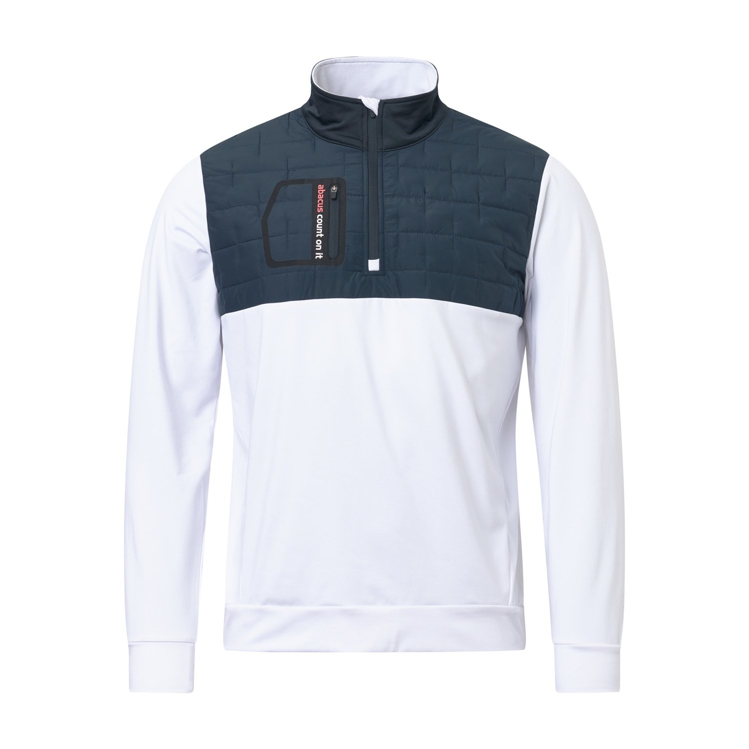 M Hoylake Thermo Midlayer Weiß Abacus