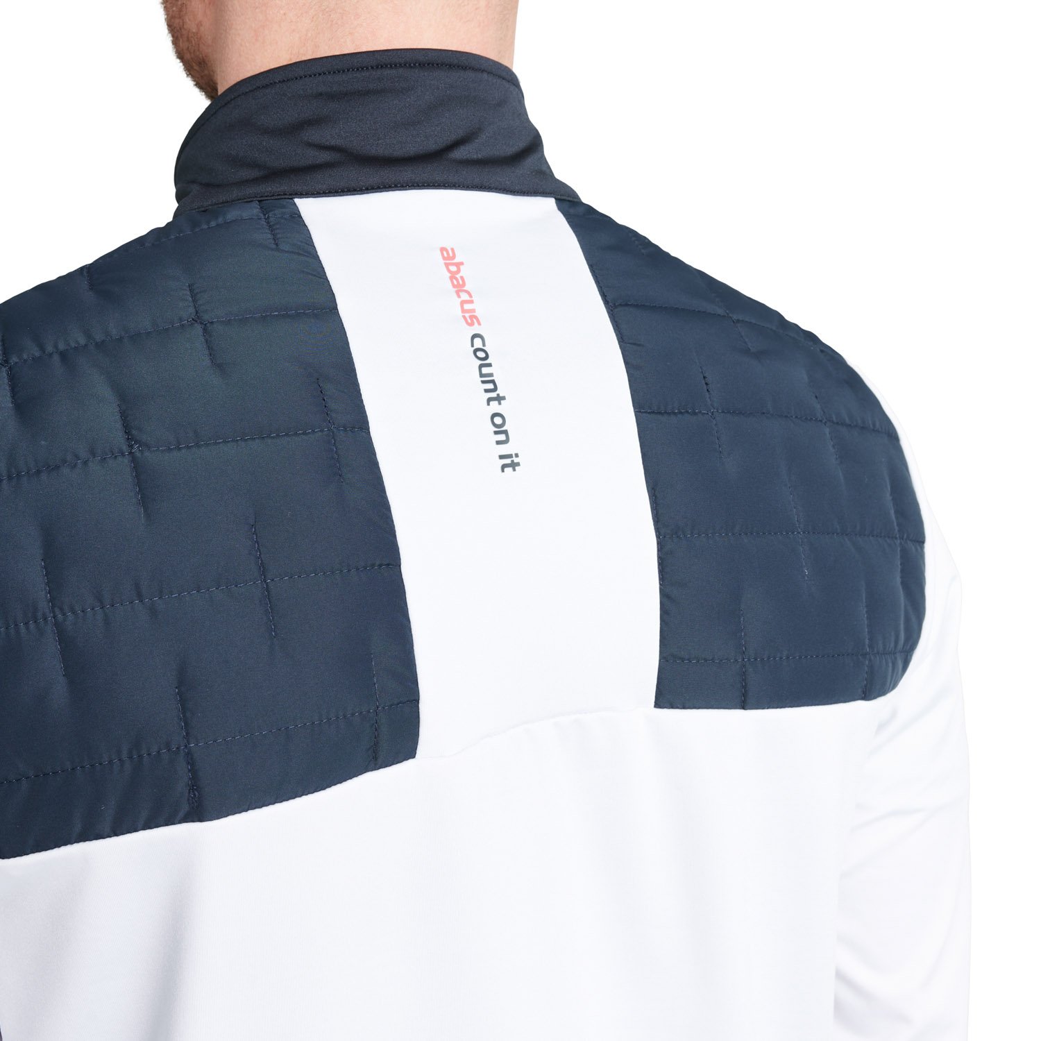 M Hoylake Thermo Midlayer Weiß Abacus