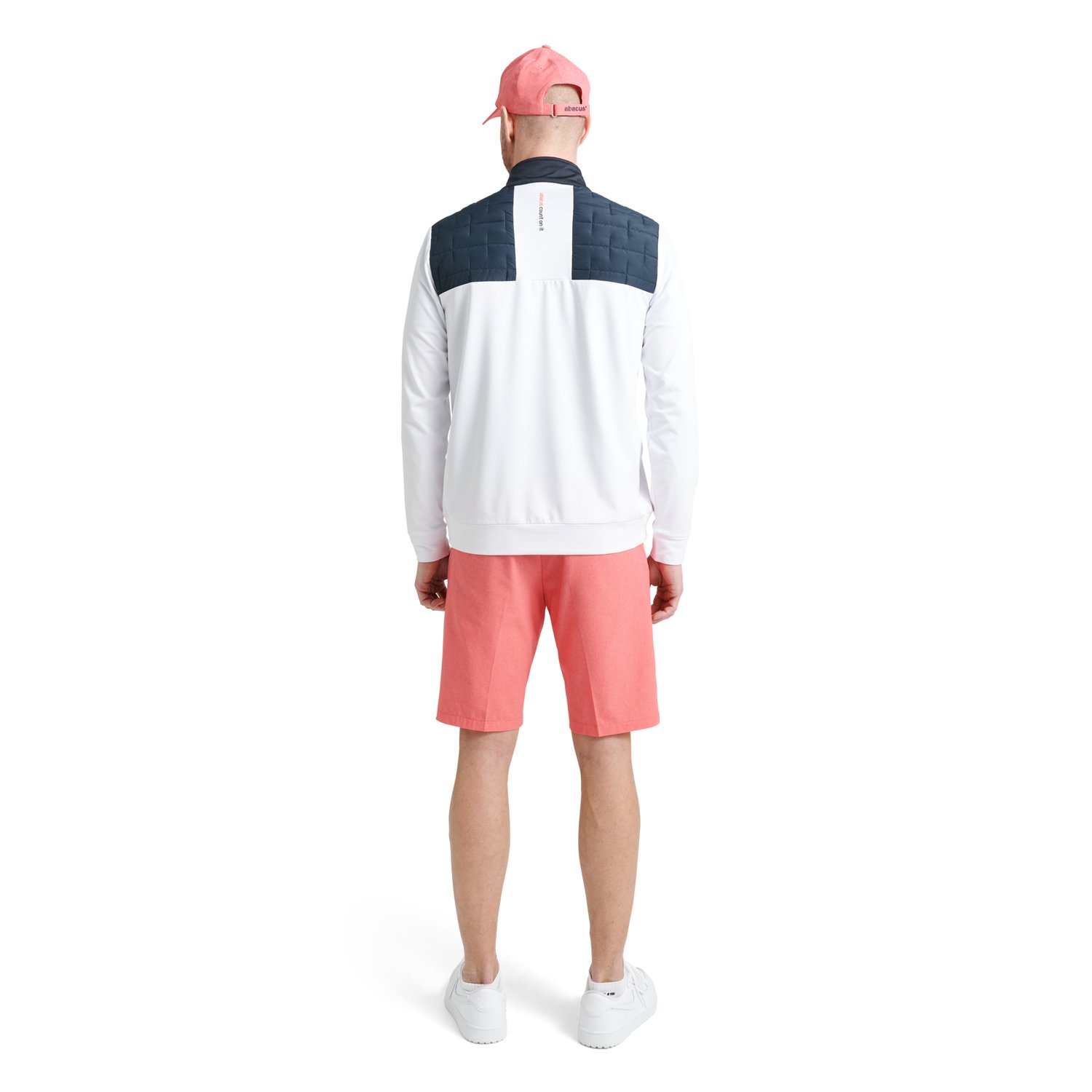 M Hoylake Thermo Midlayer Weiß Abacus