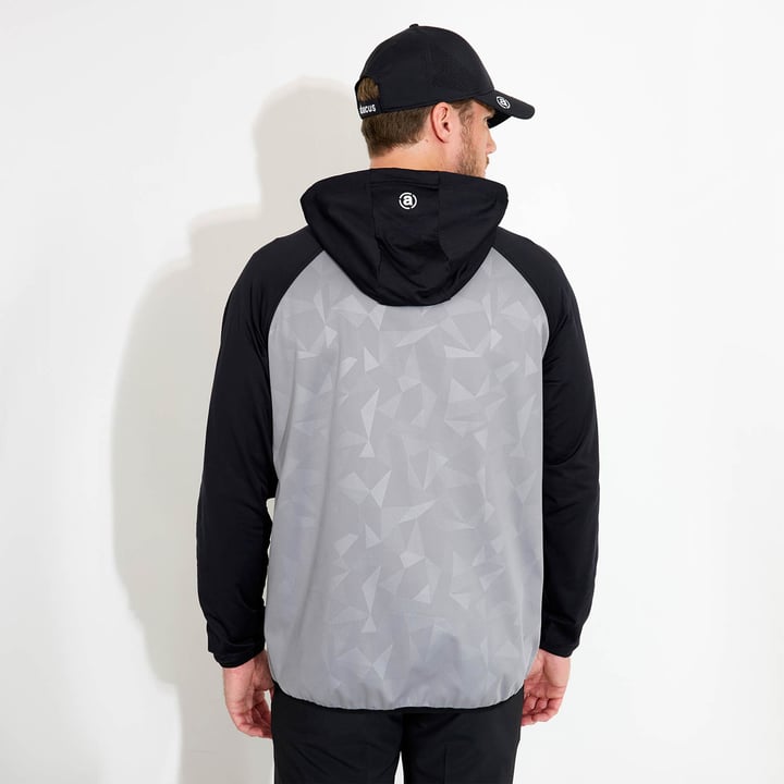 M Kingsbarns Hybrid Hoodie Grå Abacus M Kingsbarns Hybrid Hoodie Grå Abacus