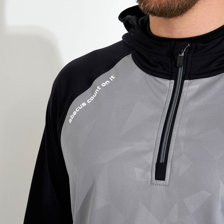 M Kingsbarns Hybrid Hoodie Grå Abacus M Kingsbarns Hybrid Hoodie Grå Abacus