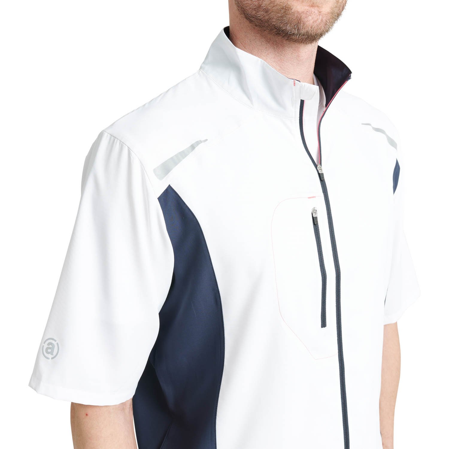 M Lanark Stretch Windshirt Valkoinen Abacus