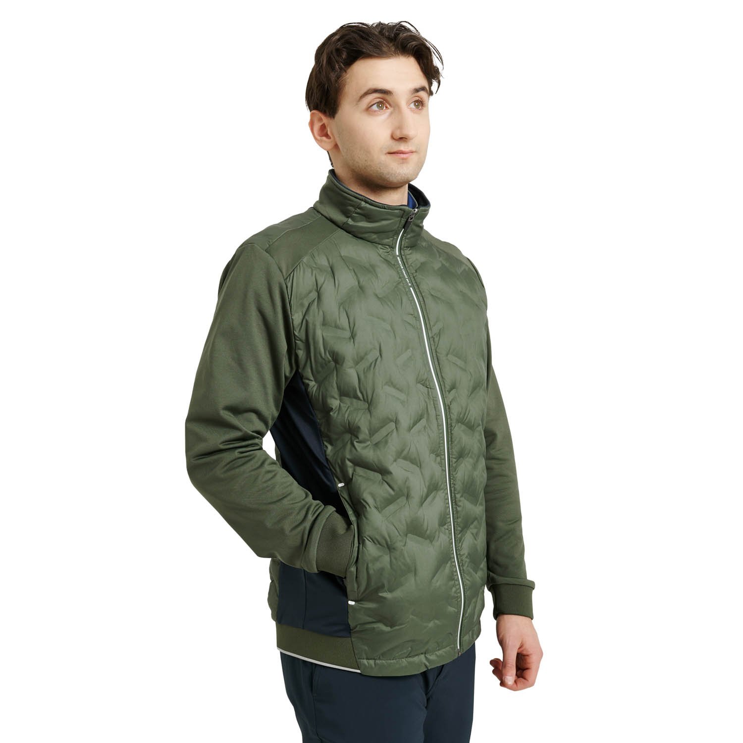 M Portrush Hybrid Jacket Vert Abacus
