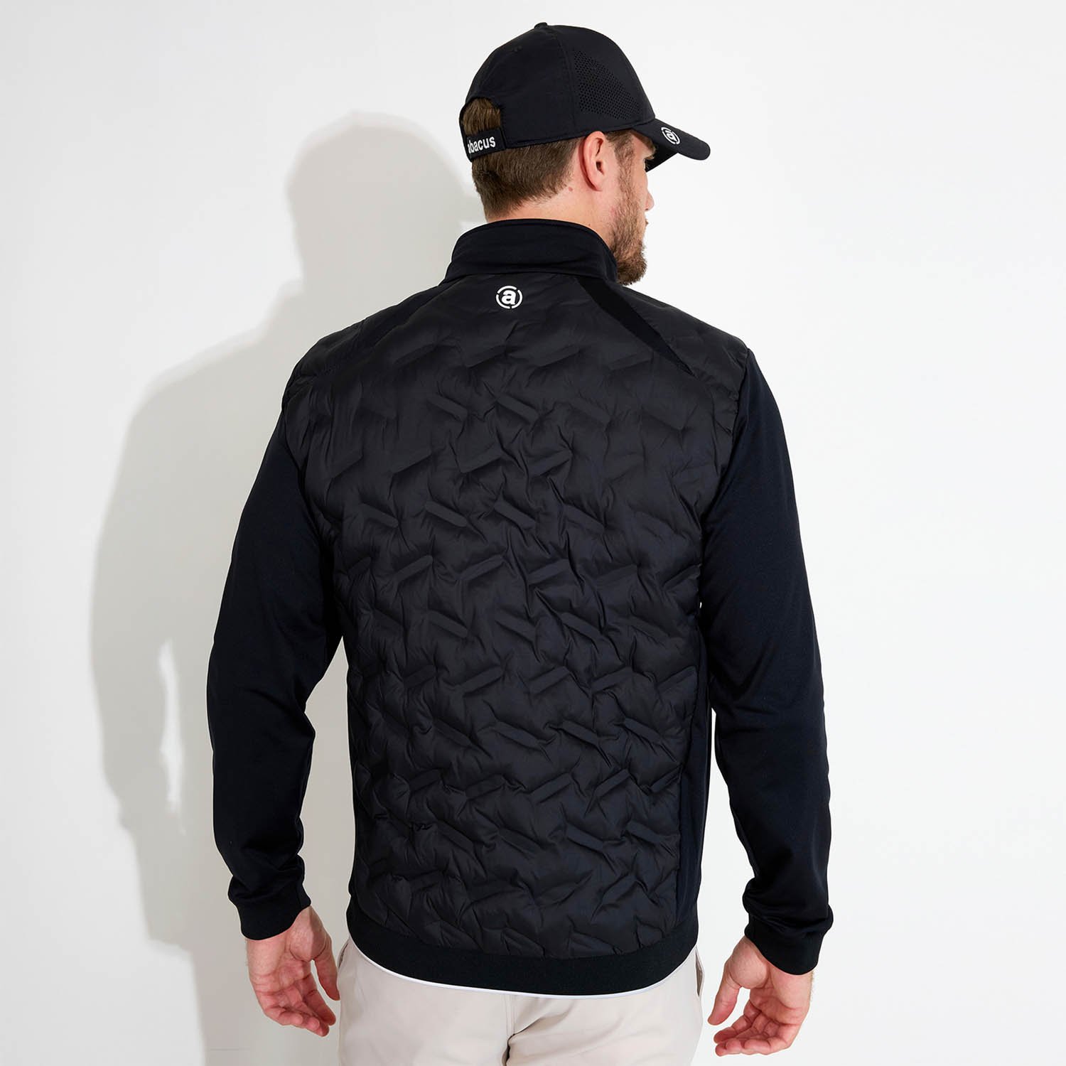 M Portrush Hybrid Jacket Schwarz Abacus