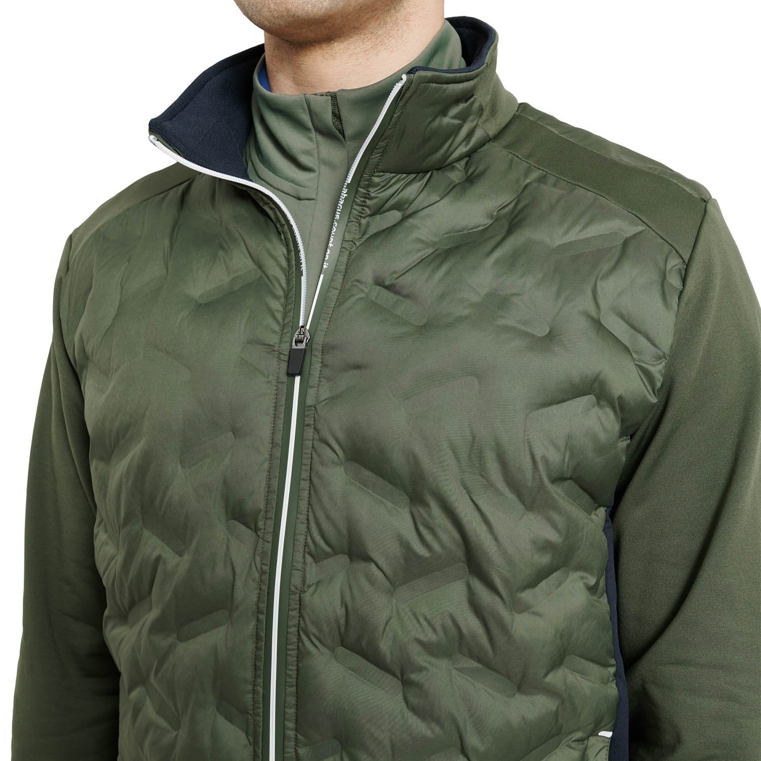 M Portrush Hybrid Jacket Vert Abacus