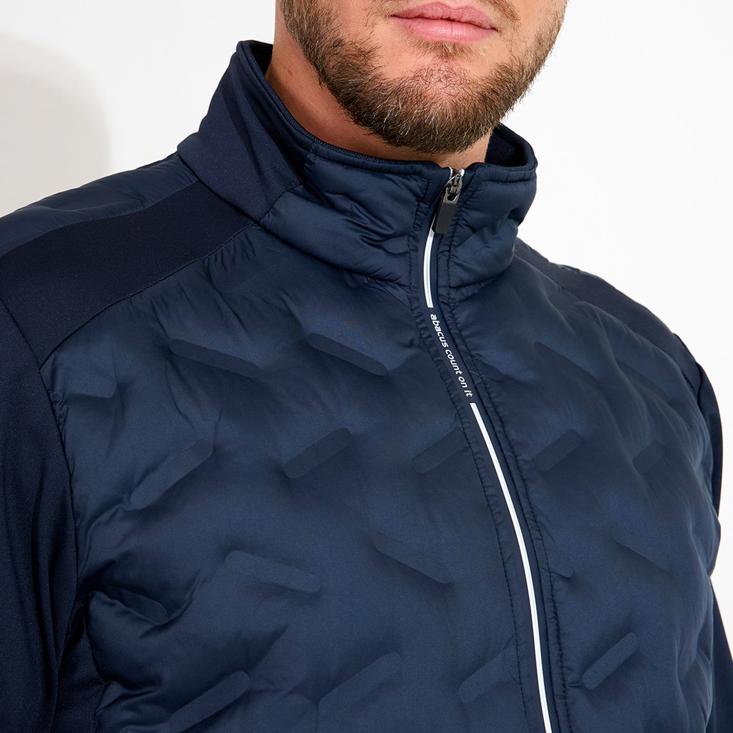 M Portrush Hybrid Jacket Blå Abacus