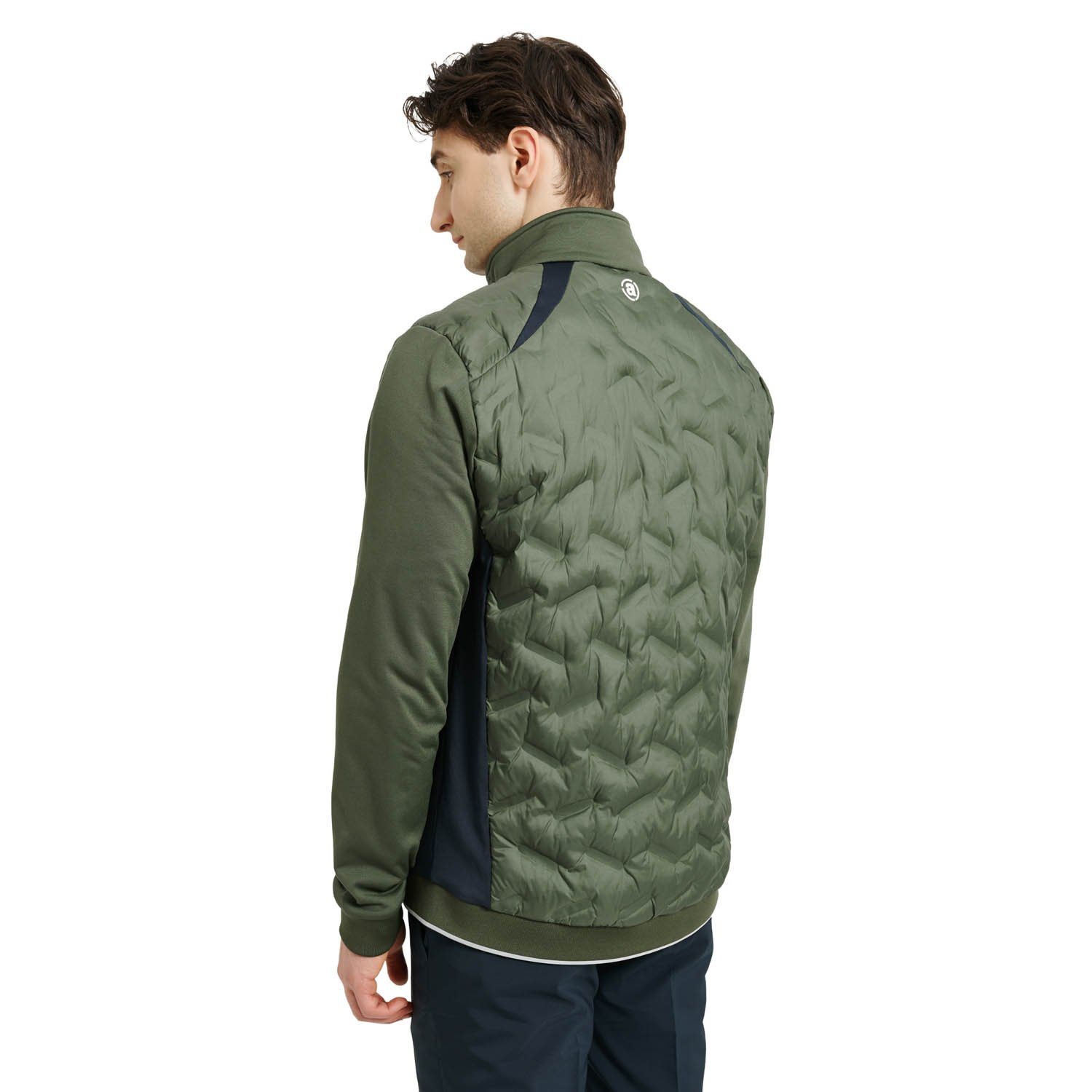 M Portrush Hybrid Jacket Vert Abacus