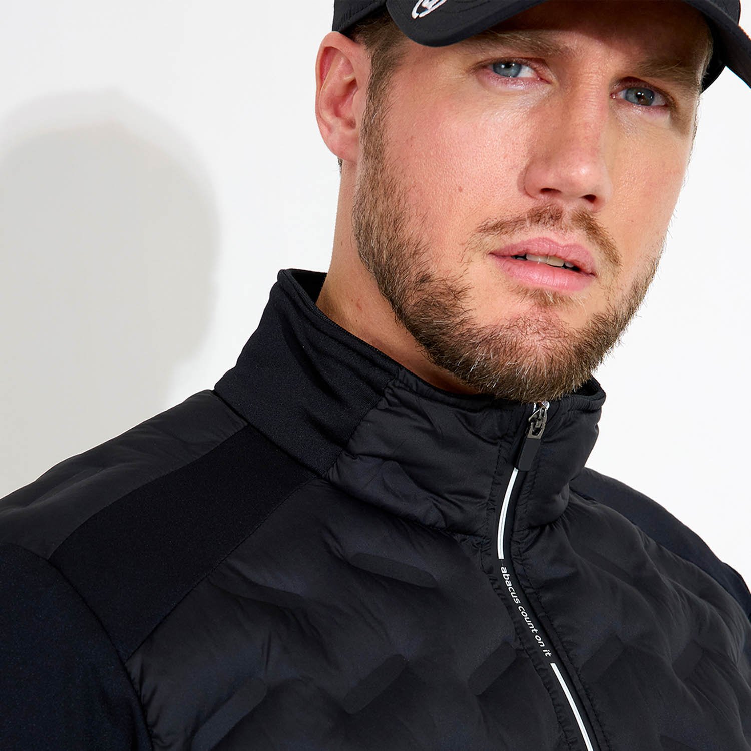 M Portrush Hybrid Jacket Schwarz Abacus