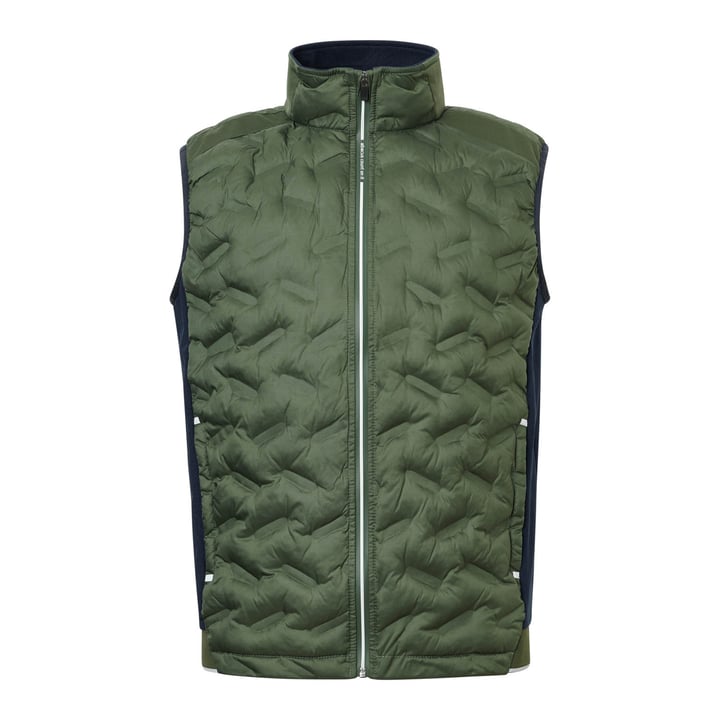 M Portrush Hybrid Vest Grön Abacus