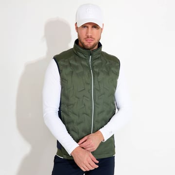 M Portrush Hybrid Vest Grön Abacus