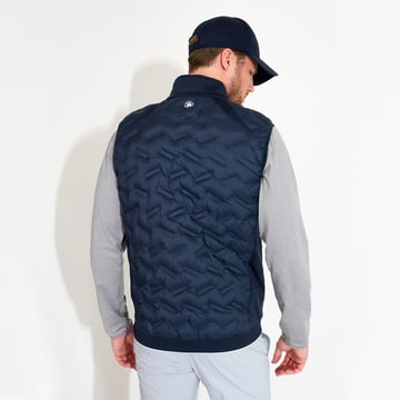M Portrush Hybrid Vest Sininen Abacus