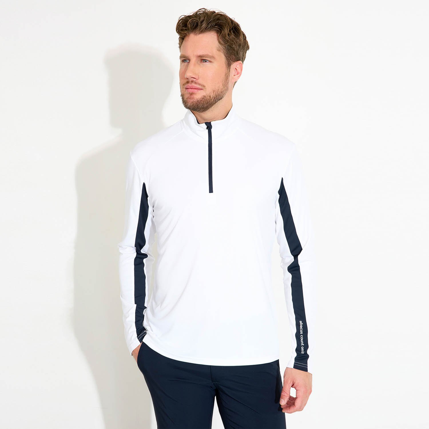 M Aloha Uv Longsleeve White Abacus