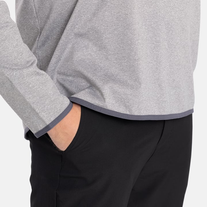 M Budock Midlayer Grå Abacus M Budock Midlayer Grå Abacus