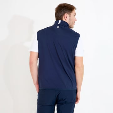 M Kingsbarns Hybrid Vest Blå Abacus