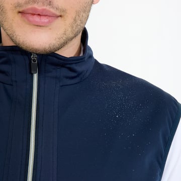 M Kingsbarns Hybrid Vest Blå Abacus