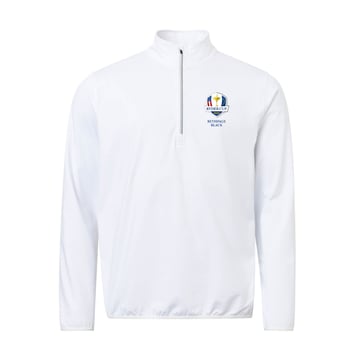 M Rc25 Cradoc Halfzip Fleece Hvid Abacus
