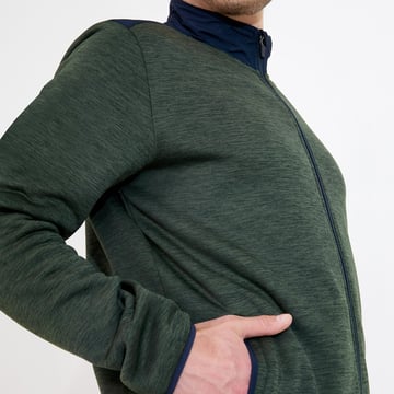 M Arden Midlayer Fullzip Abacus