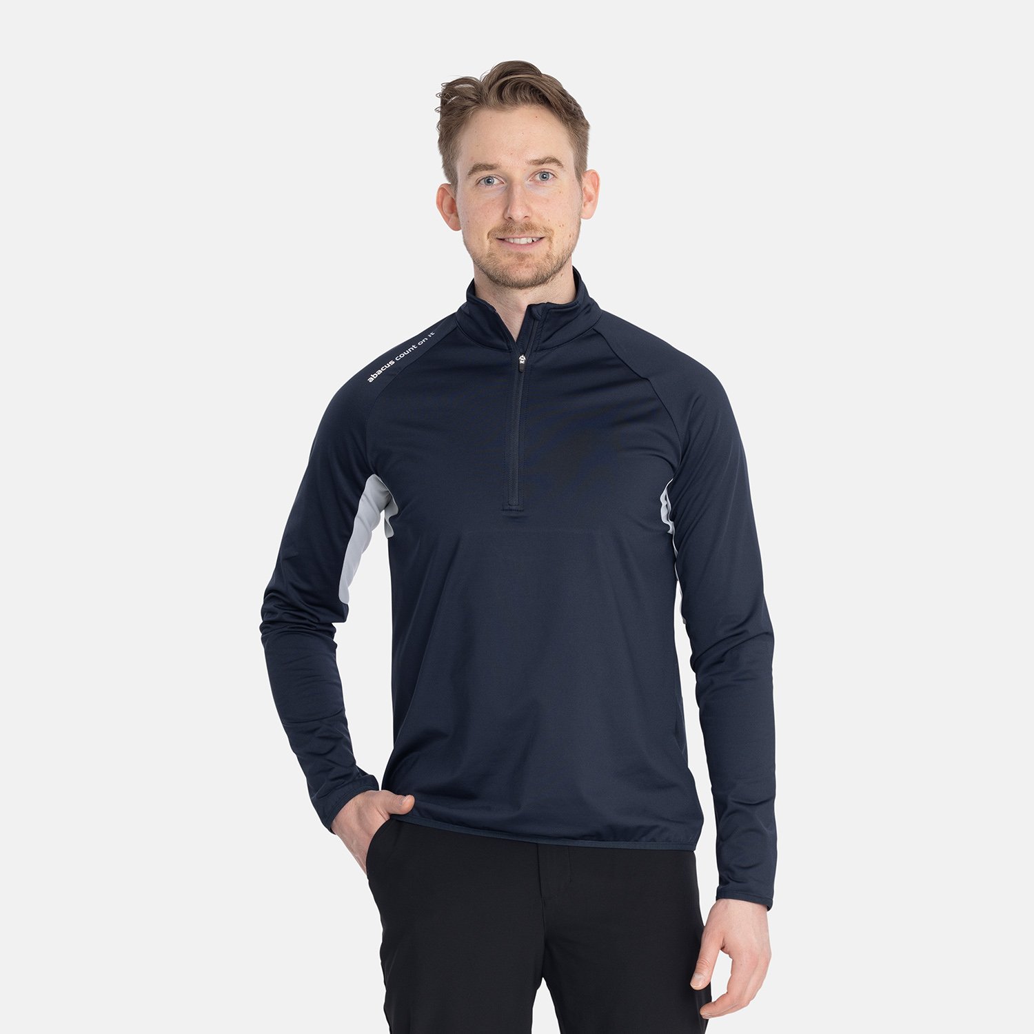 M Leven Midlayer Gray Abacus