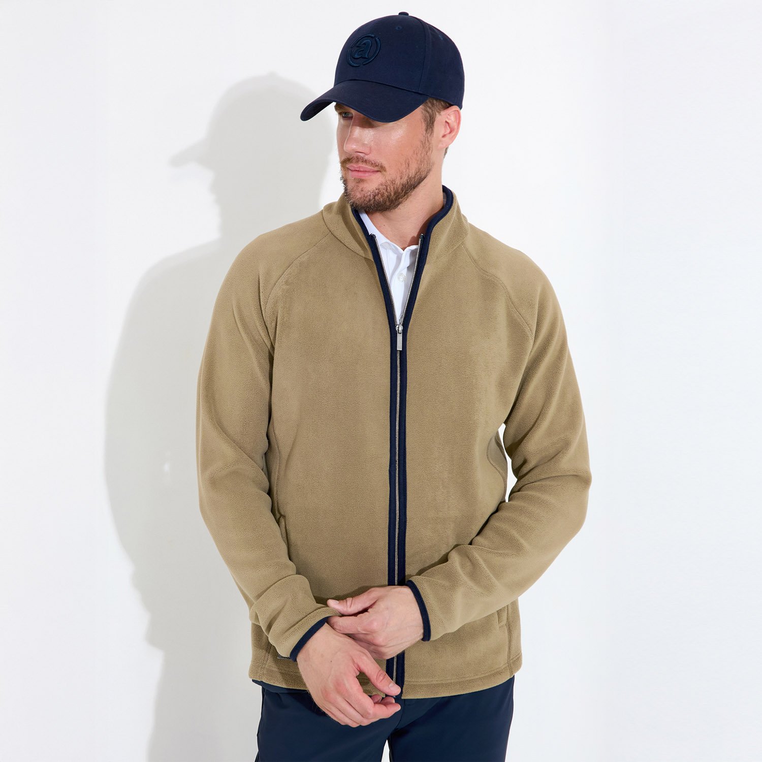 M Foxhills Midlayer Fullzip Abacus M Foxhills Midlayer Fullzip Abacus