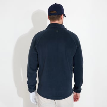 M Foxhills Midlayer Fullzip Blå Abacus