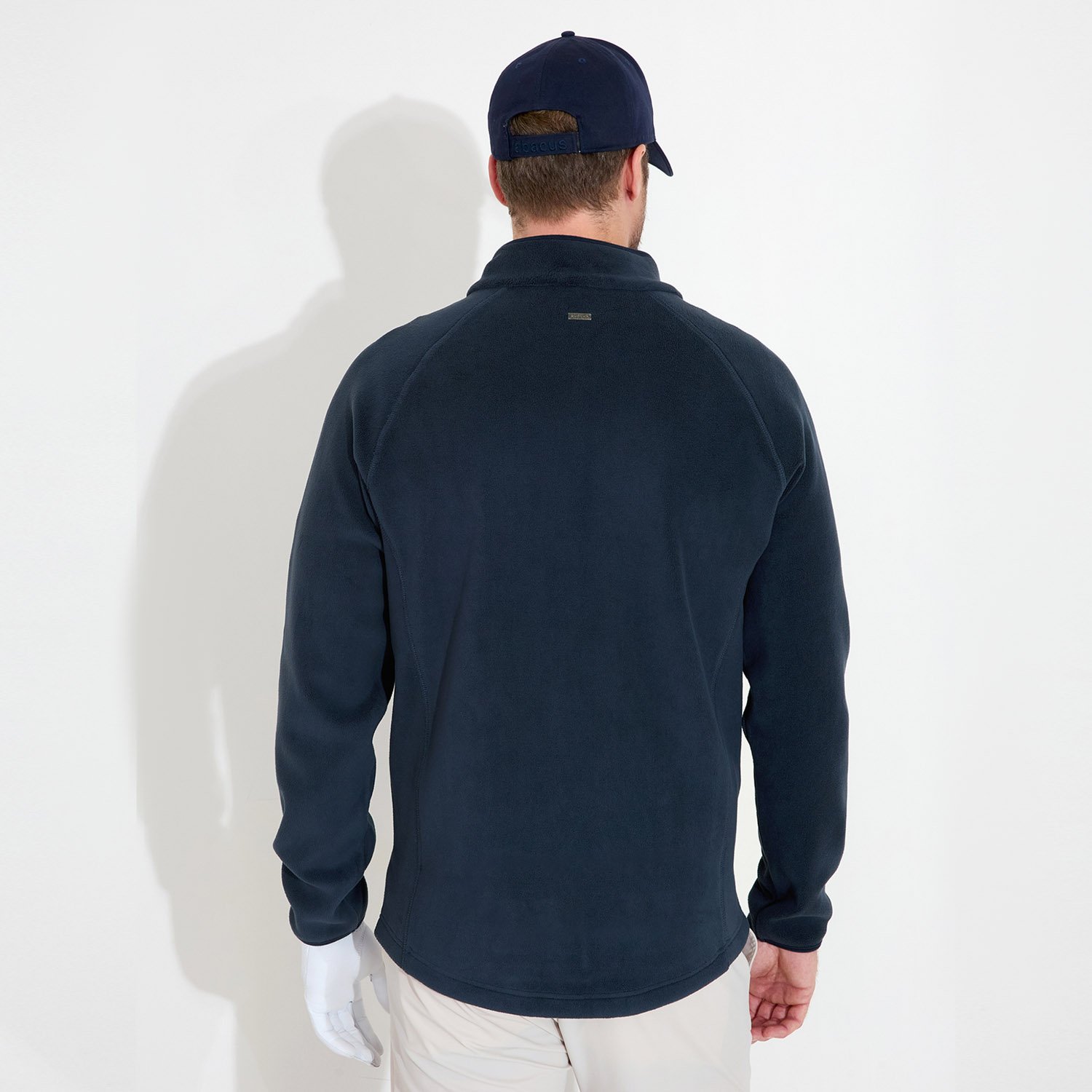 M Foxhills Midlayer Fullzip Blå Abacus M Foxhills Midlayer Fullzip Blå Abacus
