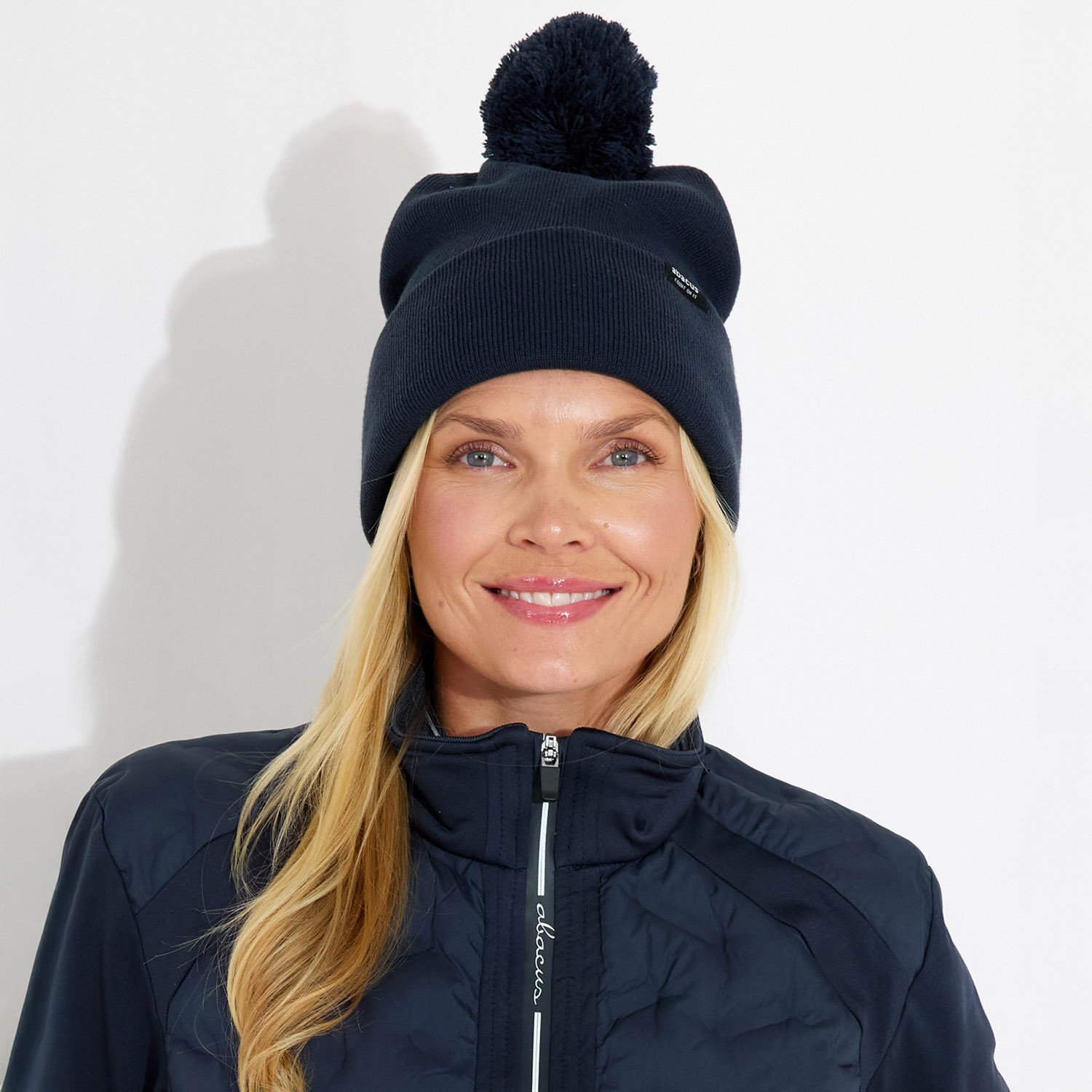 Edison Knitted Hat Blå Abacus Edison Knitted Hat Blå Abacus