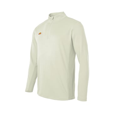 Rolbi 1/2 Zip Top Beige Ellesse