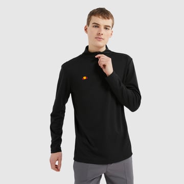 Rolbi 1/2 Zip Top Schwarz Ellesse