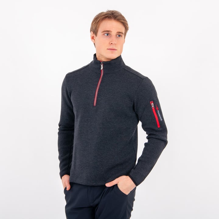 Assar Half Zip Windbreaker Grau Ivanhoe