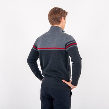 Sander Full Zip Grå Ivanhoe