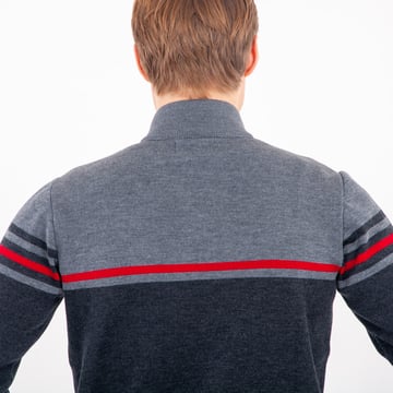 Sander Full Zip Grå Ivanhoe