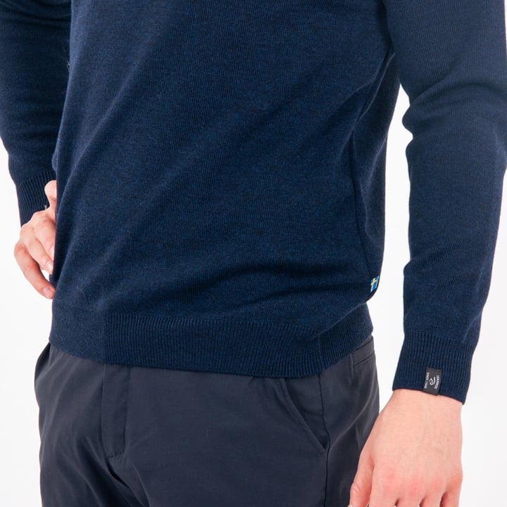 Sander Half Zip Blå Ivanhoe