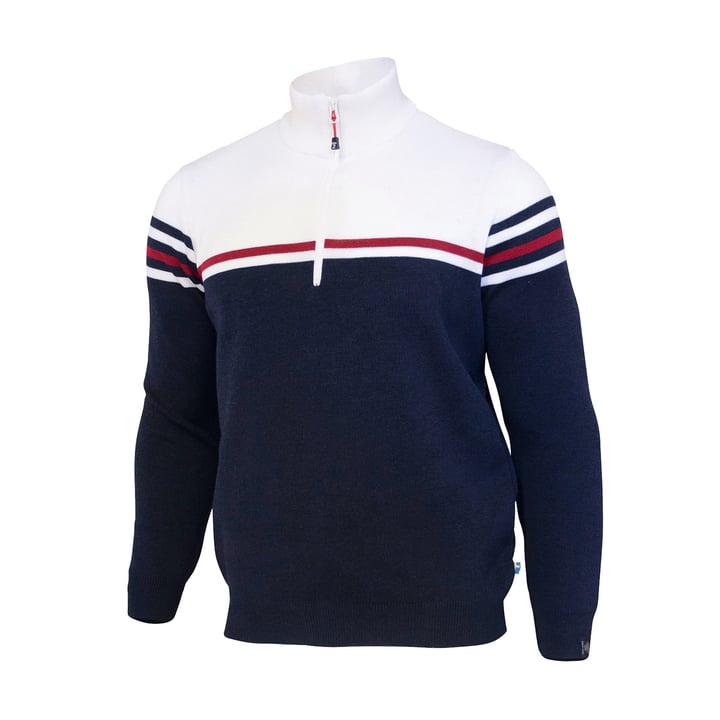 Sander Half Zip Blå Ivanhoe