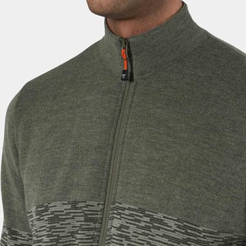 Roy Full Zip Grün Ivanhoe