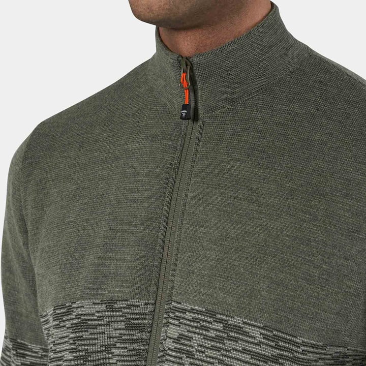 Roy Full Zip Grün Ivanhoe
