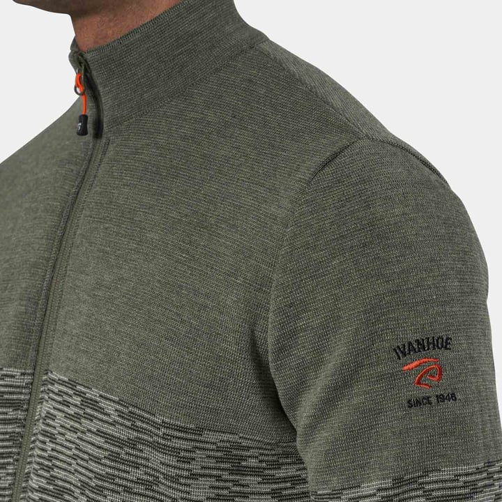 Roy Full Zip Grün Ivanhoe