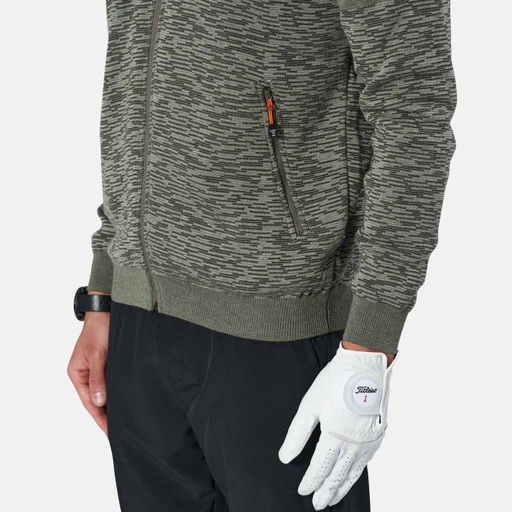 Roy Full Zip Grün Ivanhoe