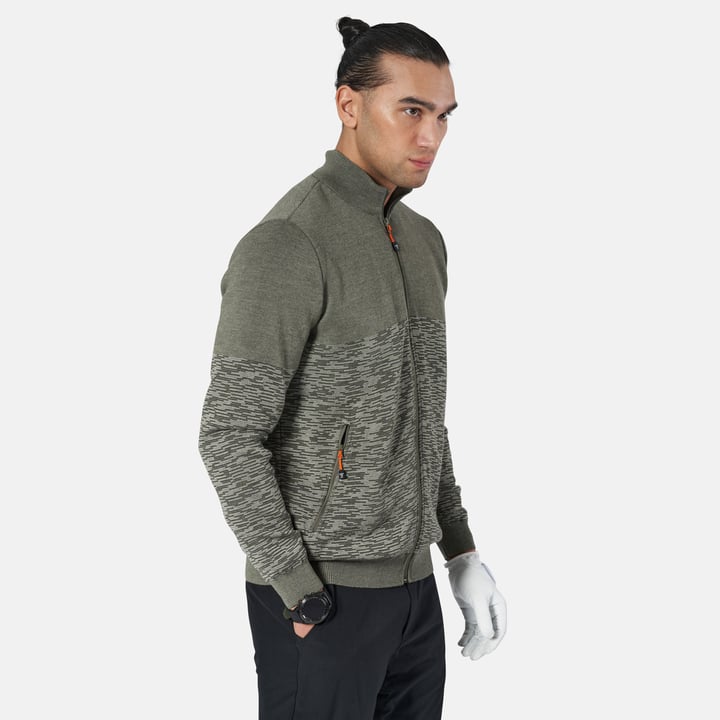 Roy Full Zip Grün Ivanhoe
