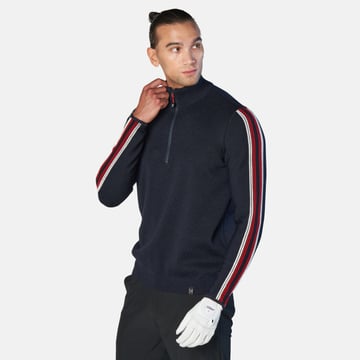 Bode Half-Zip Blå Ivanhoe