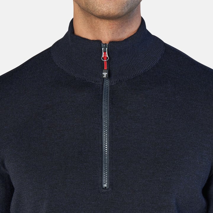 Bode Half-Zip Blå Ivanhoe