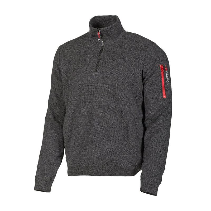 Hadar Half Zip Windbreaker Grau Ivanhoe