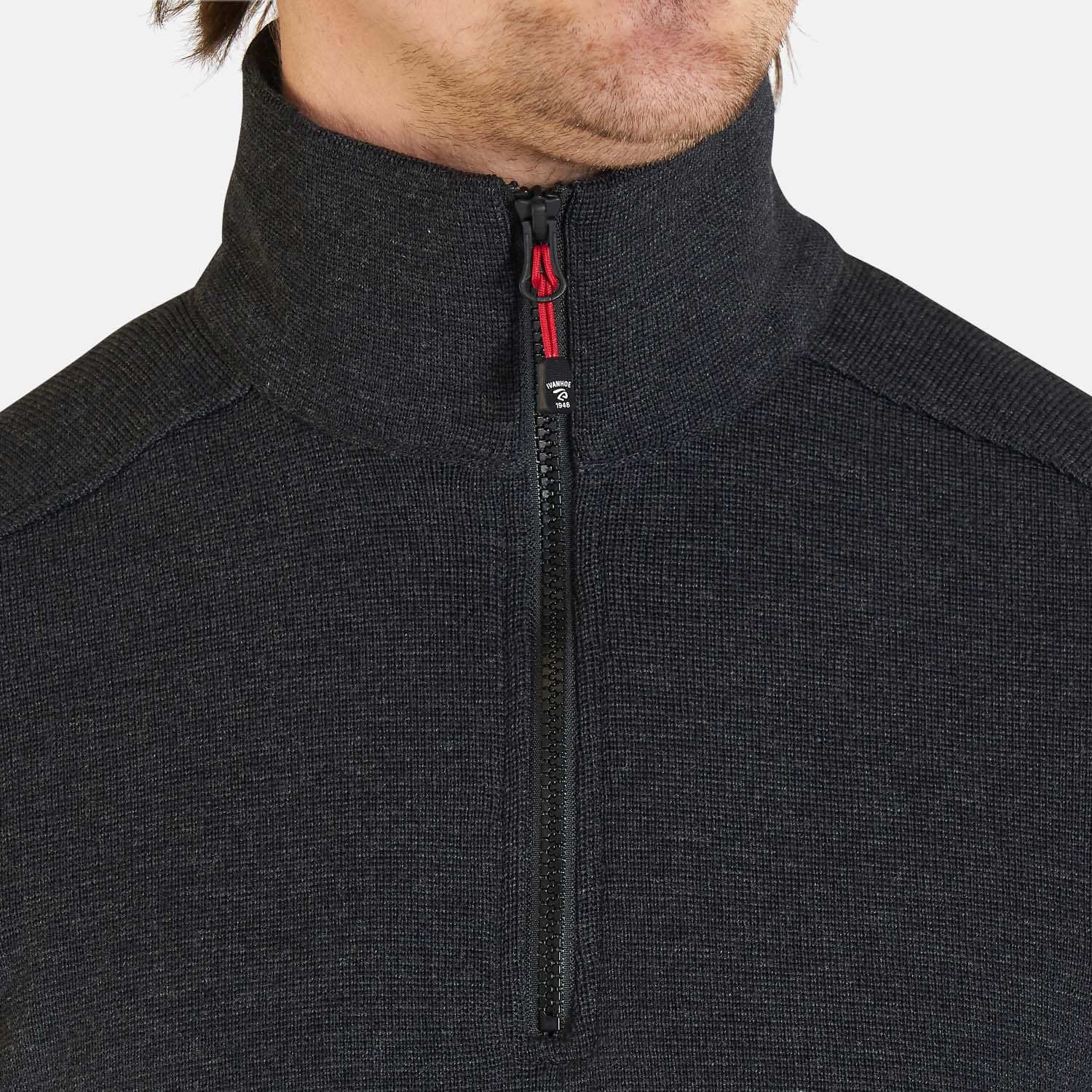 Hadar Half Zip Windbreaker Grau Ivanhoe