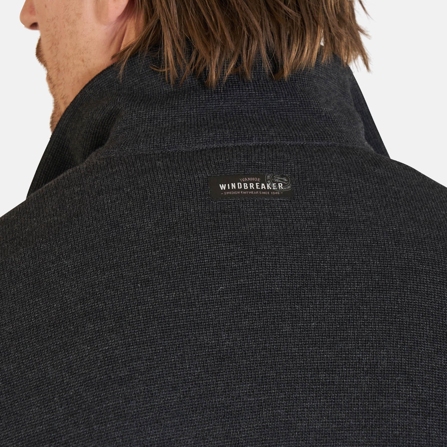 Hadar Half Zip Windbreaker Grau Ivanhoe