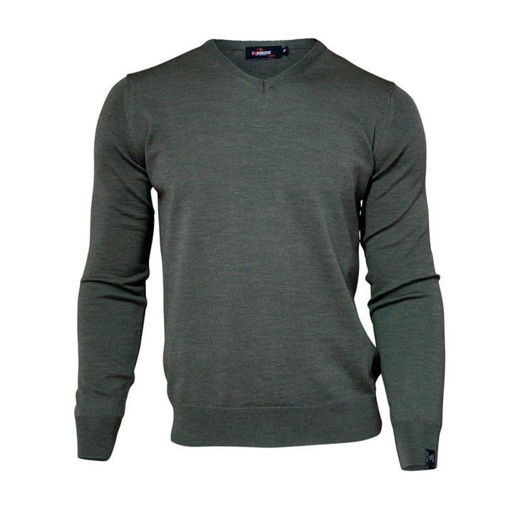 Merino V-Neck Grøn Ivanhoe Merino V-Neck Grøn Ivanhoe