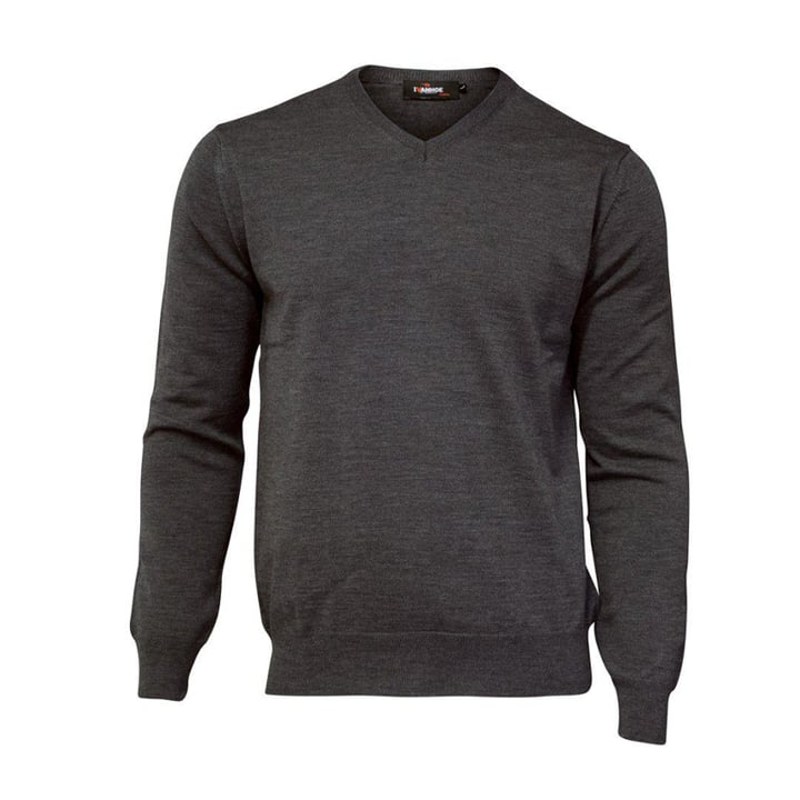 Merino V-Neck Grå Ivanhoe Merino V-Neck Grå Ivanhoe