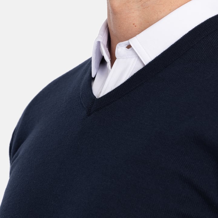 PD V-Neck Sininen Ivanhoe PD V-Neck Sininen Ivanhoe